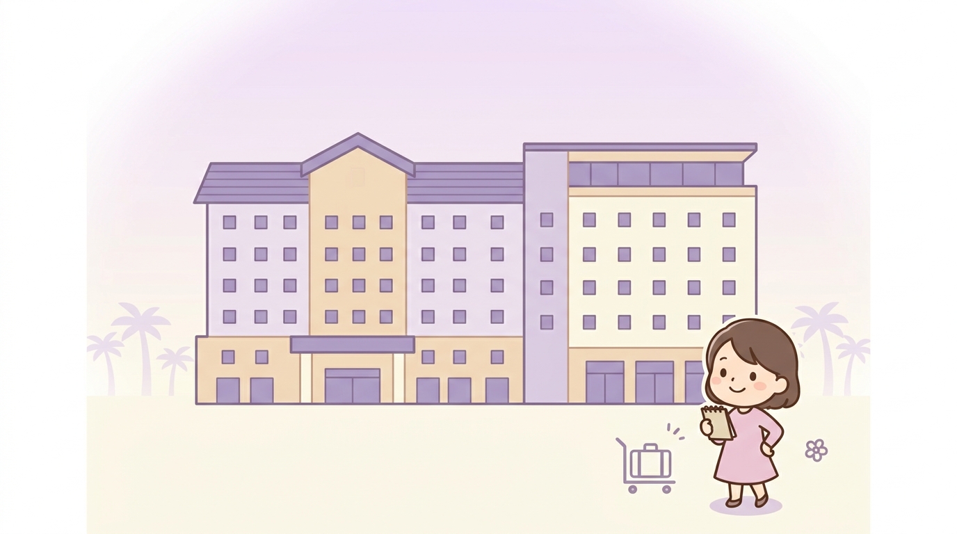 ホテルリゾネックス名護の本館と東館の違いを比較