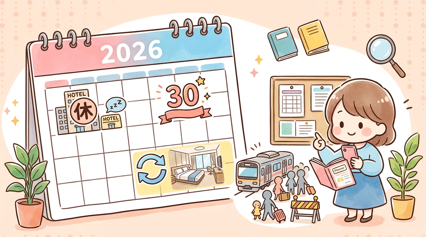 2026年最新のリニューアル・休館情報