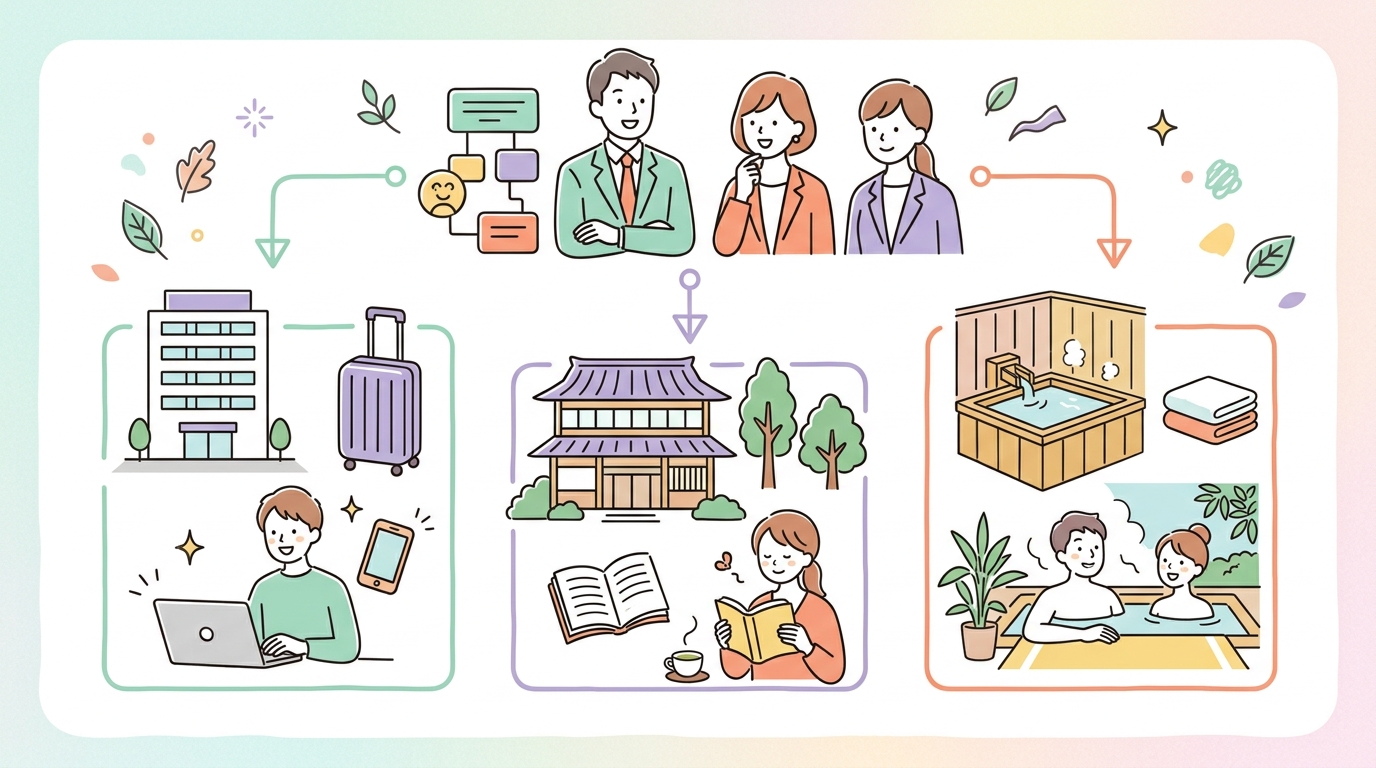 滞在目的で選ぶおすすめの宿泊棟3選