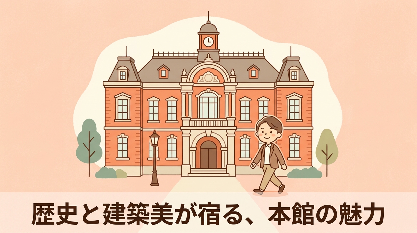 歴史と建築美を愉しむ本館の特徴