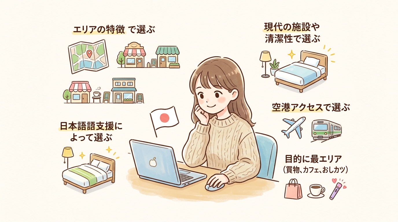 失敗しないホテルの選び方