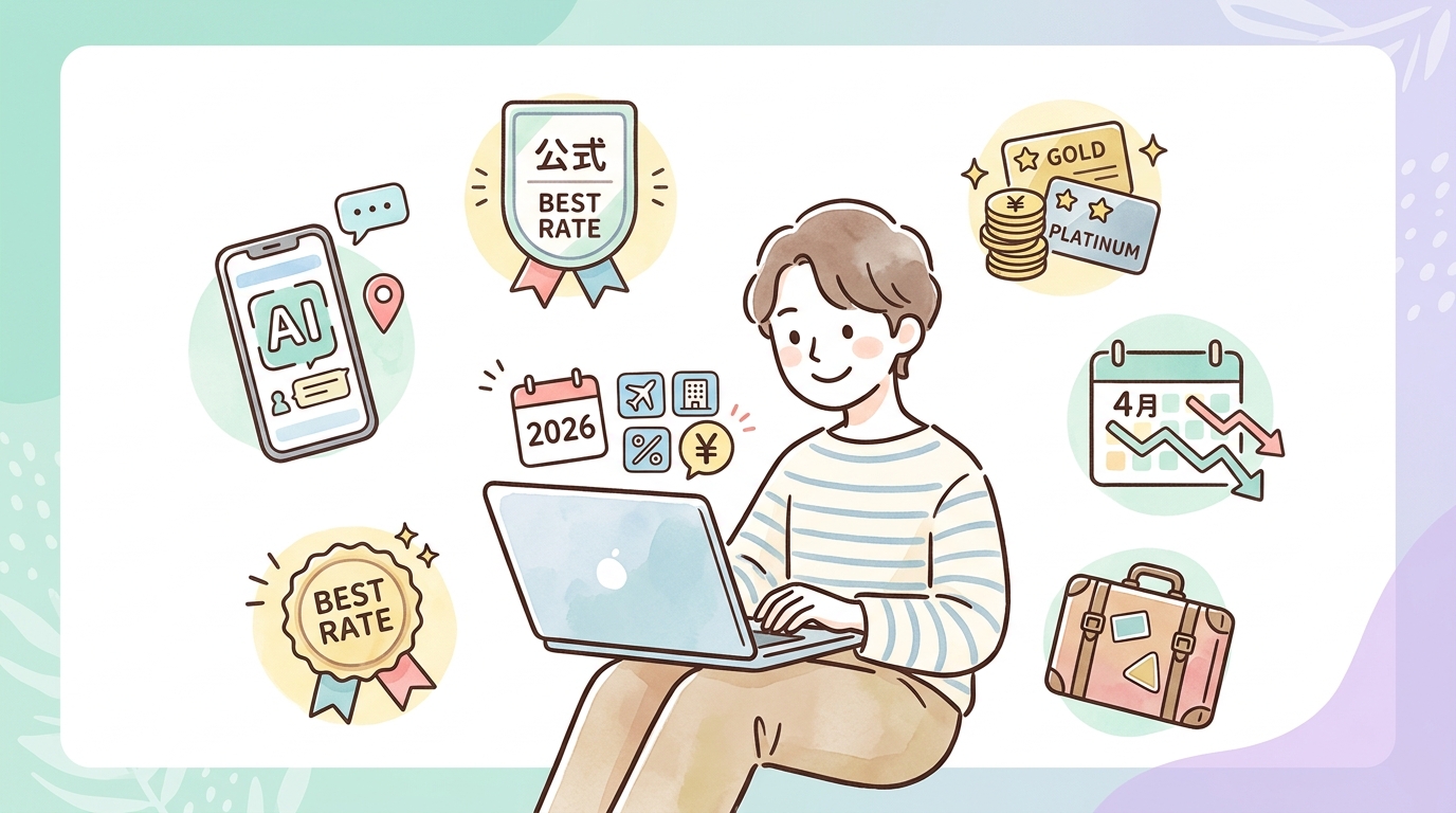 2026年最新！さらに安く予約する手法