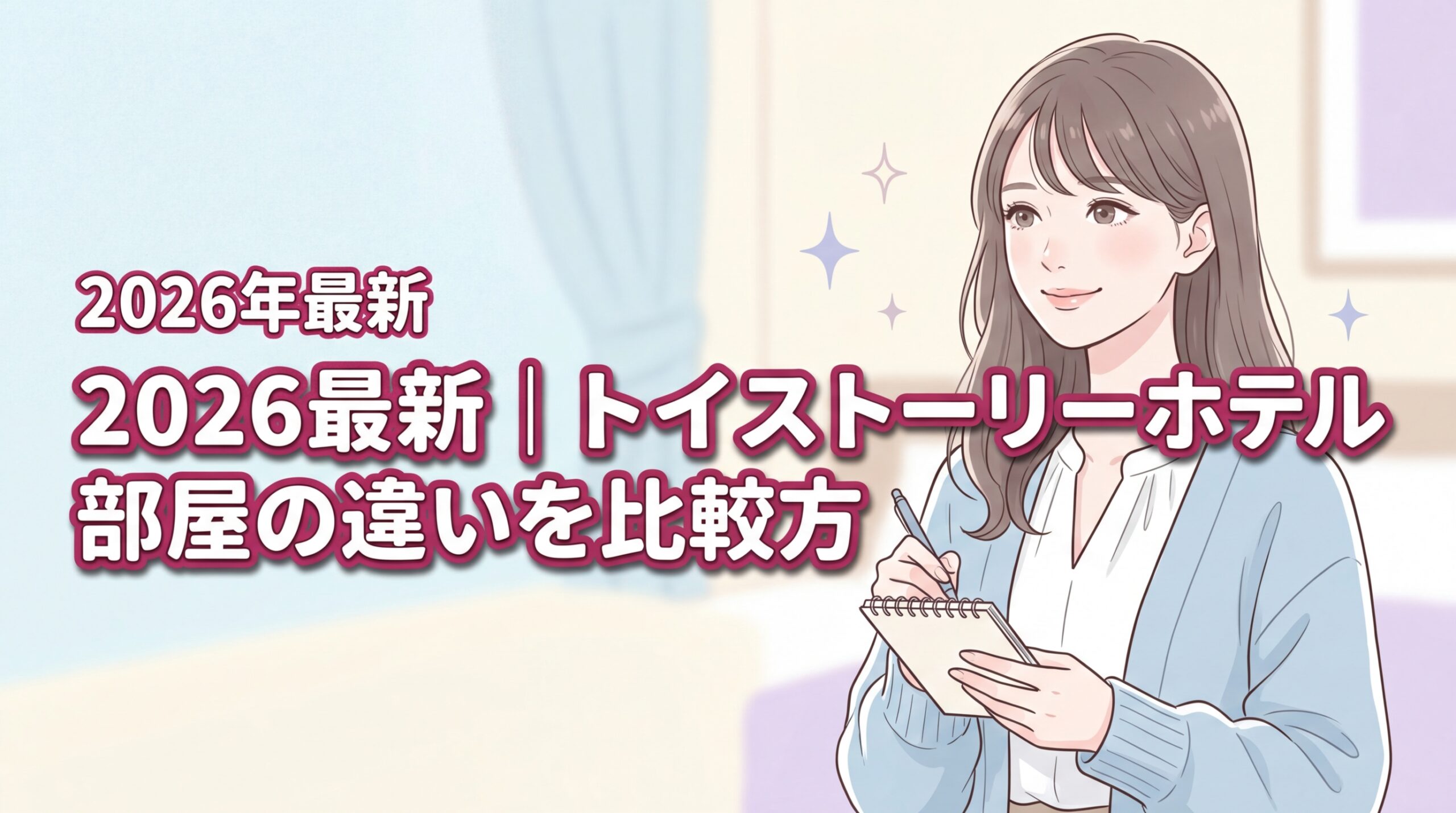2026最新｜トイストーリーホテルの部屋の違いを比較！失敗しない選び方