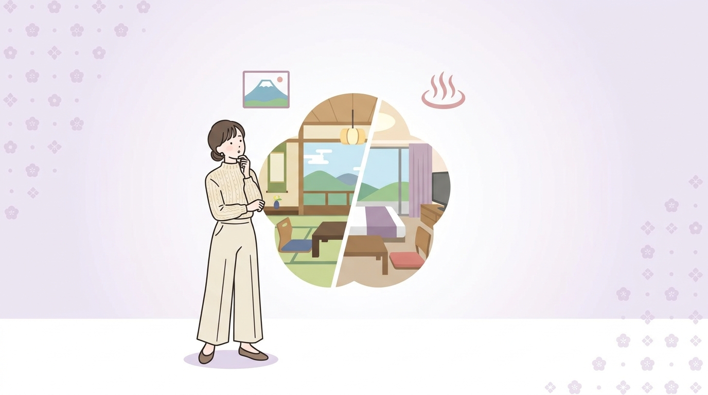 ホテル白菊の本館と東館にある5つの決定的な違い