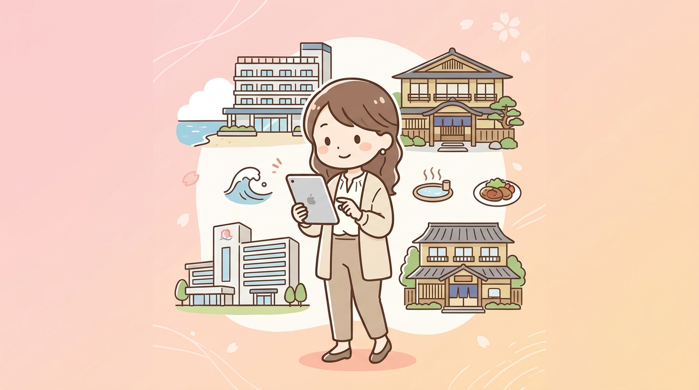 ホテルニューアワジグループの違いを比較