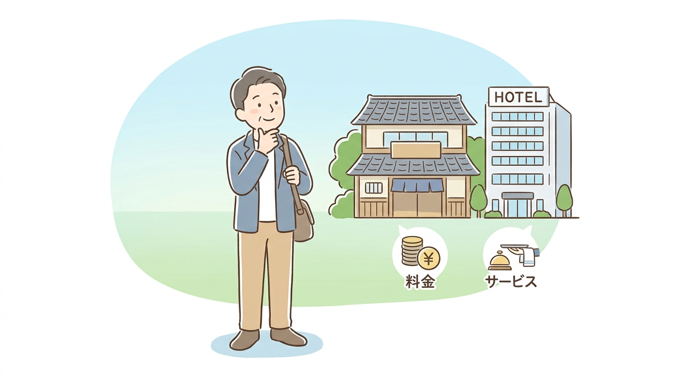 保養所とホテルの違いを料金やサービスで比較