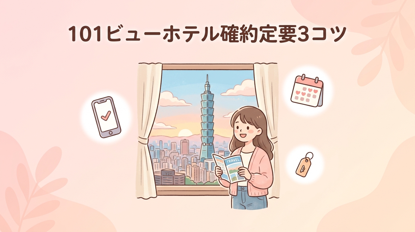 101ビューホテルを確実に予約する3つのコツ