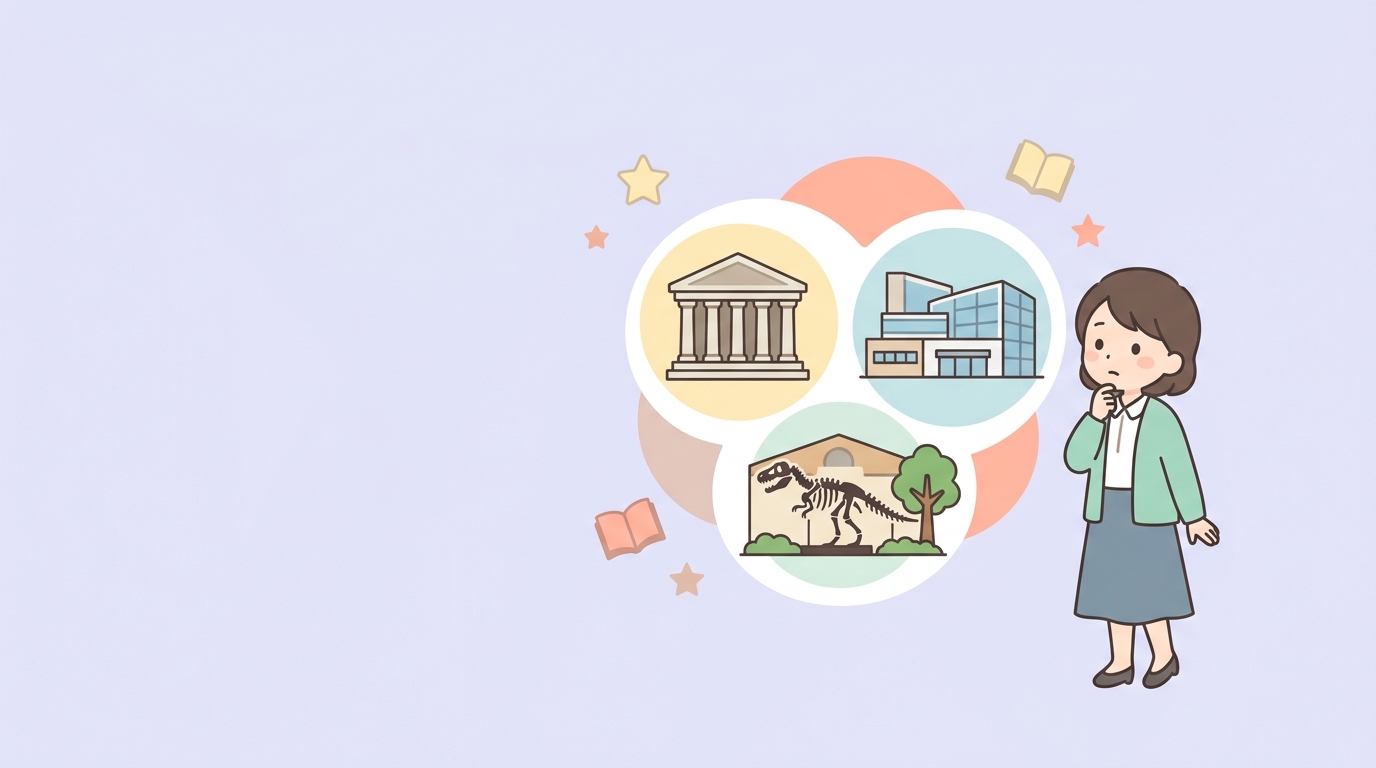 目的別に見るおすすめの館と選び方