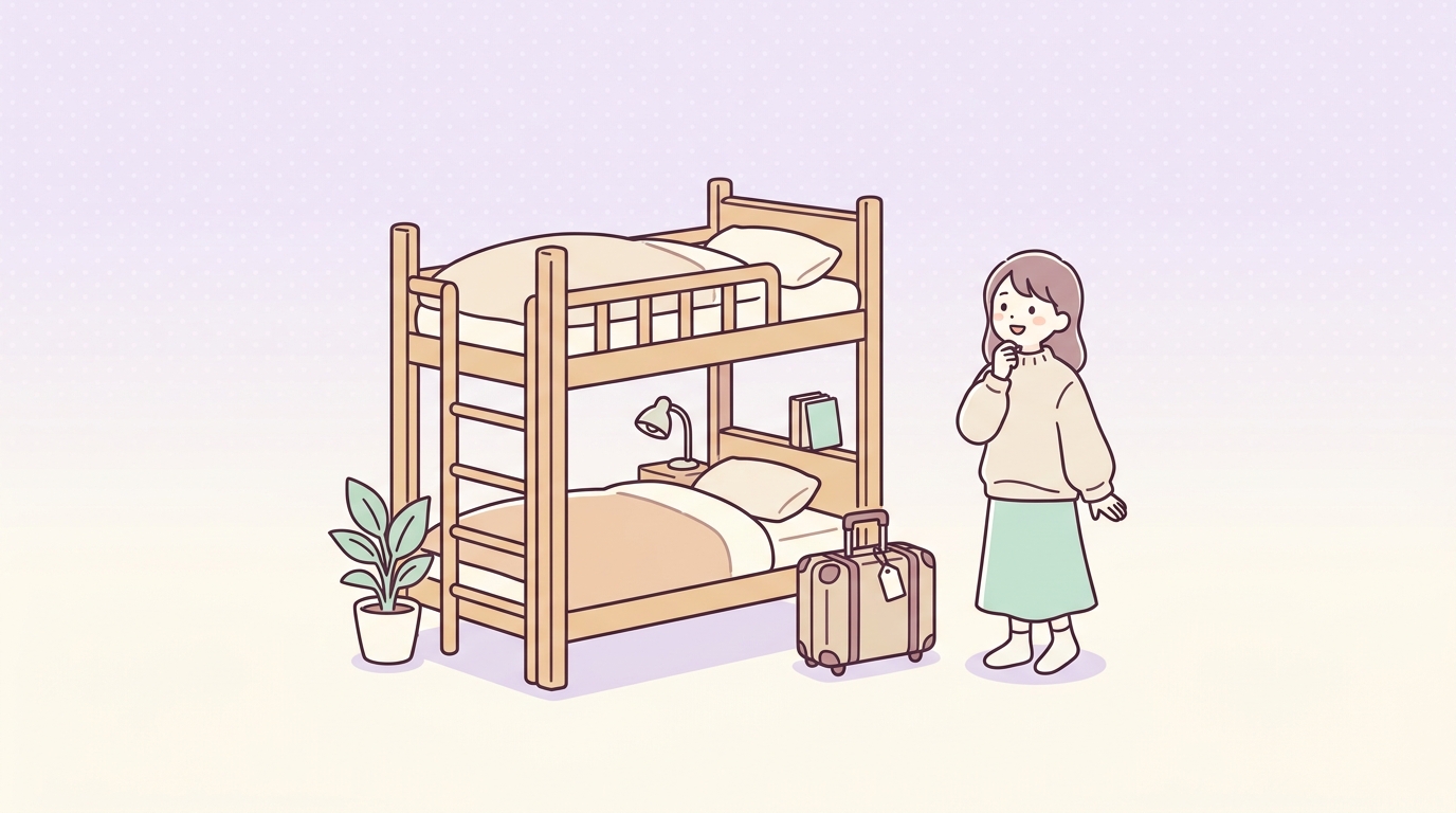 ドミトリーを選ぶメリット・デメリット