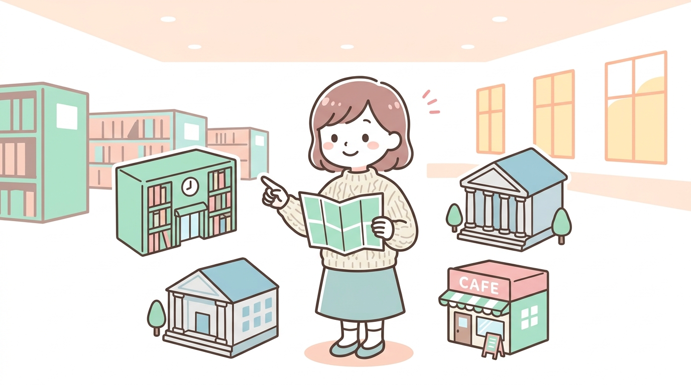 利用シーン別の最適な館の選び方