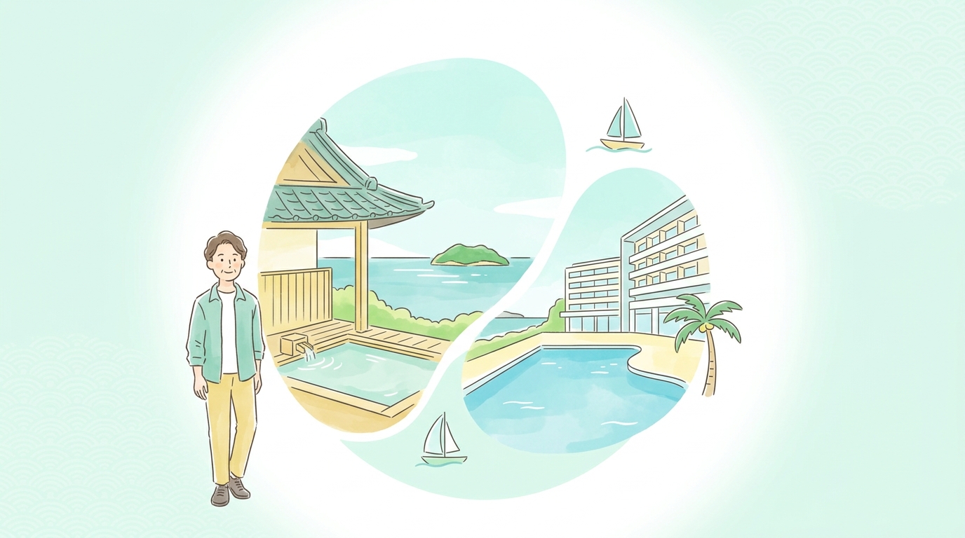 ホテルニューアワジグループ全11施設の違い