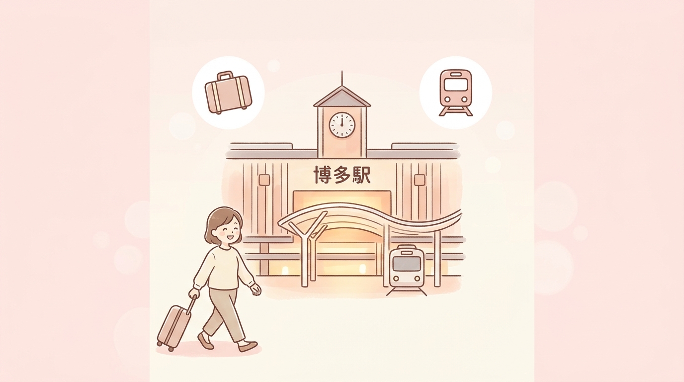 利便性抜群な博多駅周辺に宿泊するメリット