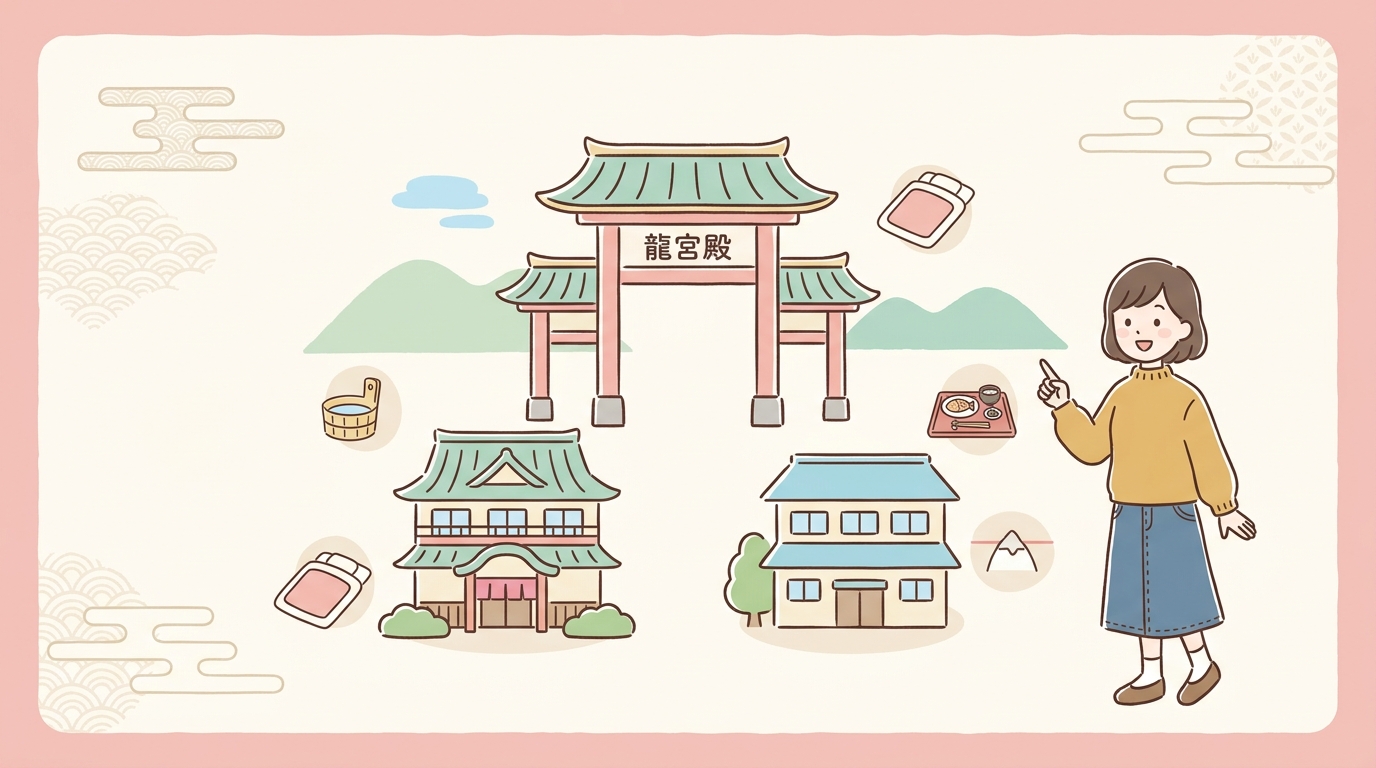 龍宮殿の本館・別館を比較する5つの項目