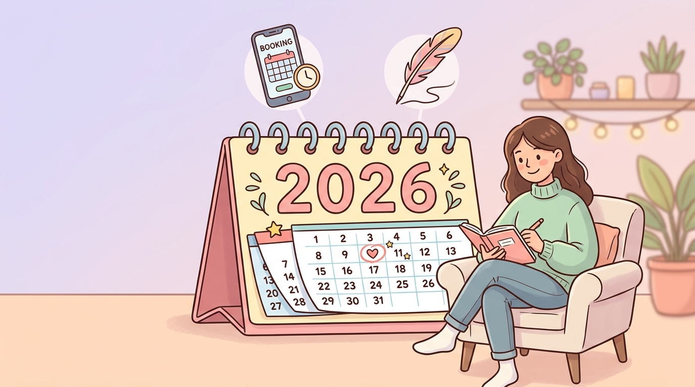 2026年の最新開催日程と予約スケジュール