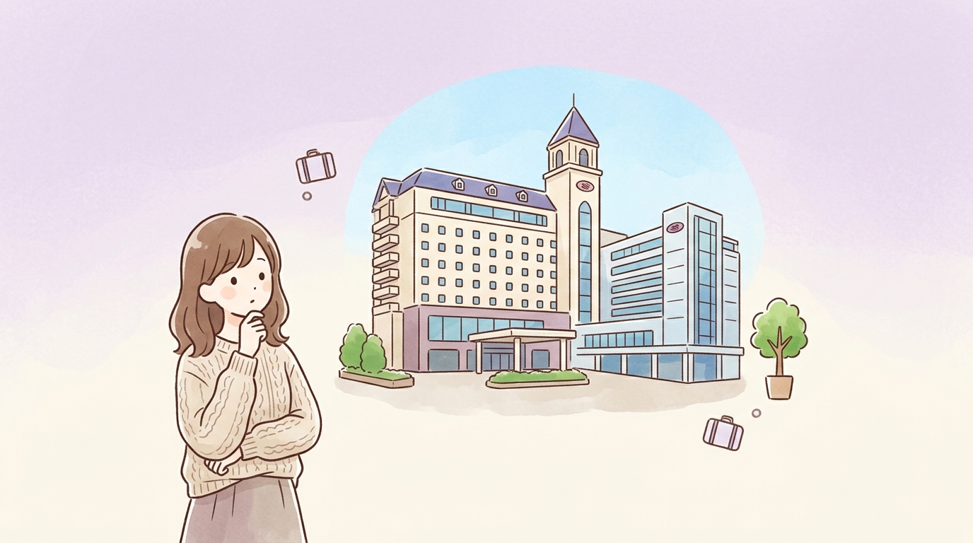 anaクラウンプラザホテル松山 本館 と 別館の 選び方