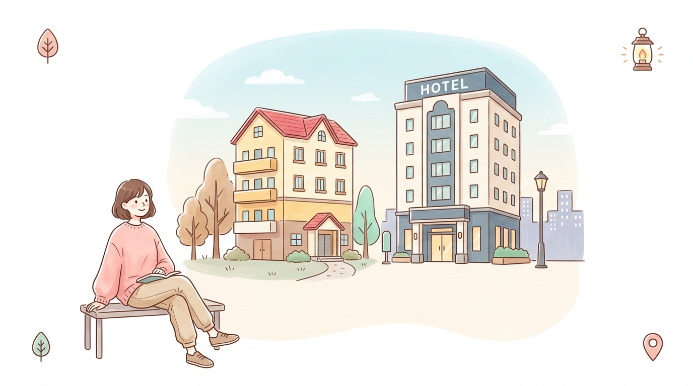 立地で決まるabホテルとアパホテルの違い