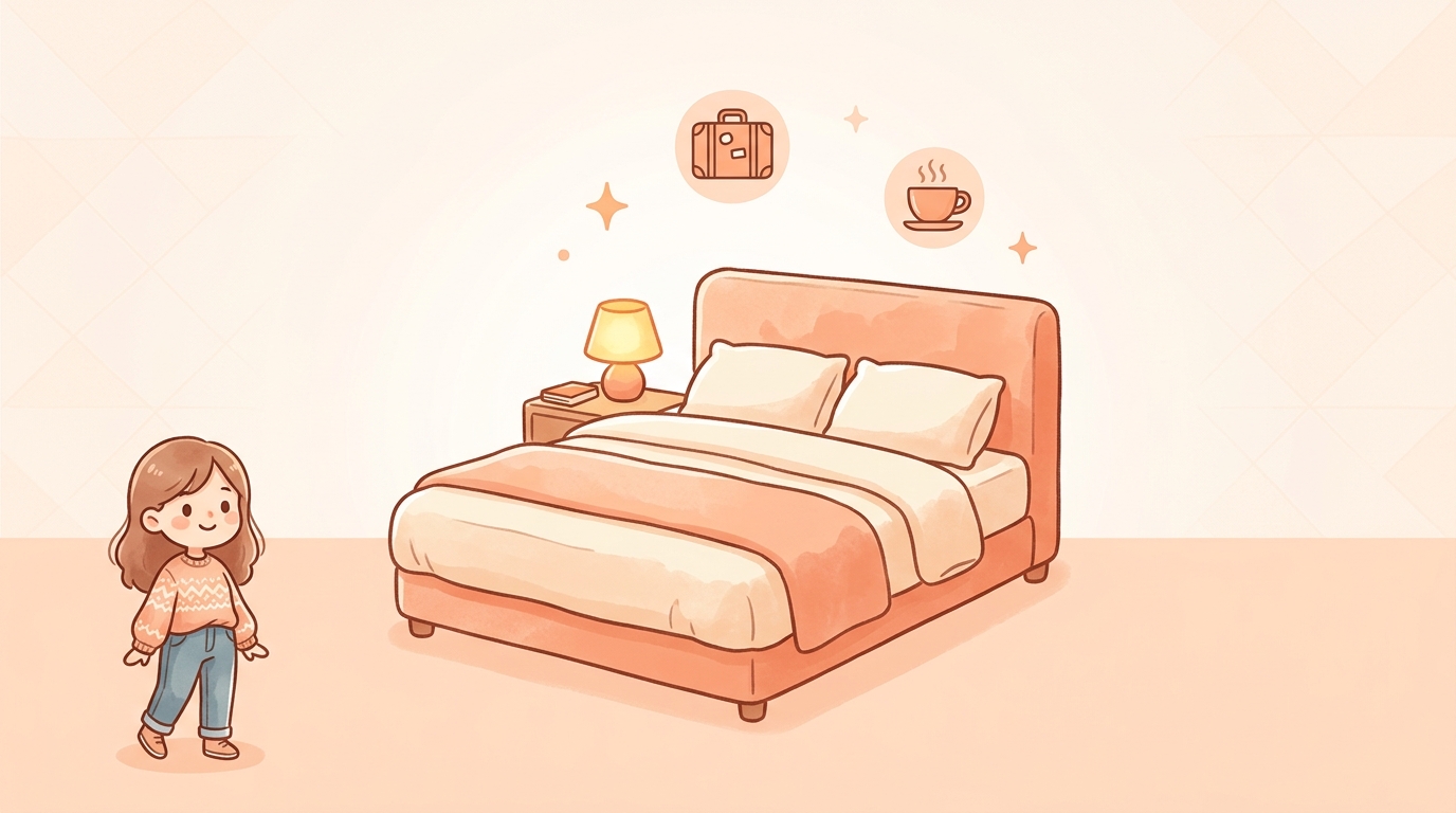 ホテルのダブルルームを選ぶメリット