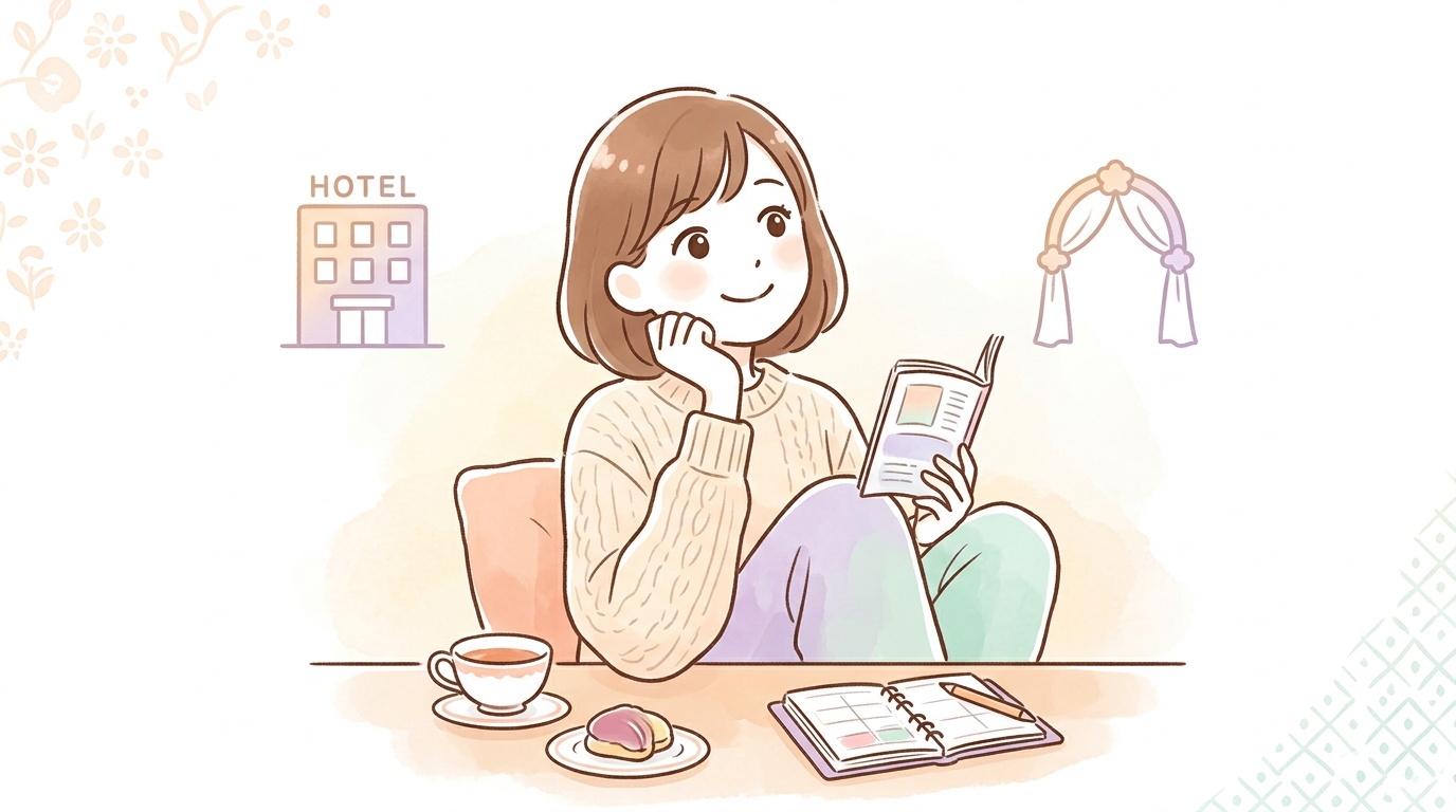 ホテルと式場どっちが合う？5つのタイプ別診断