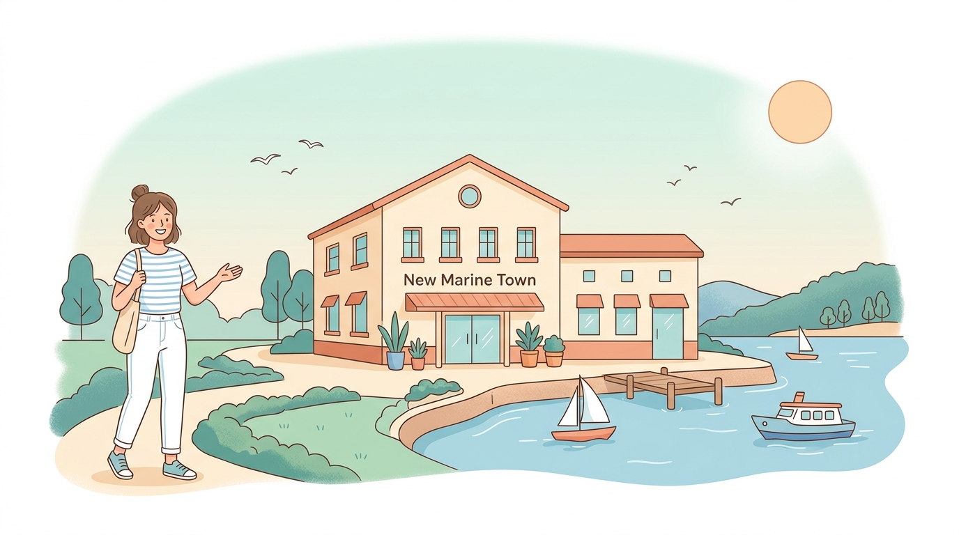 2026年稼働の新棟マリンタウンと別館