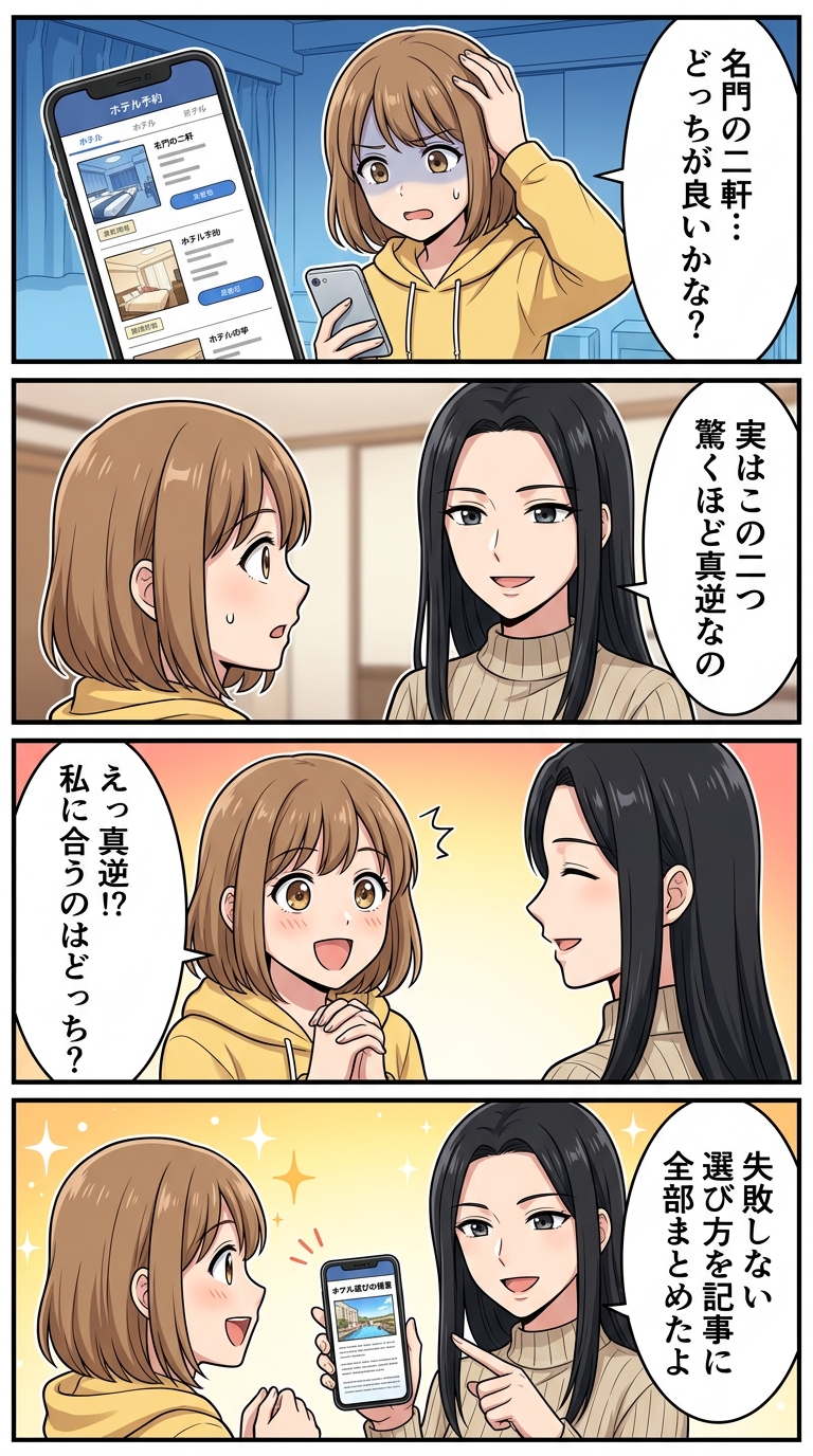 鳴子観光ホテル 鳴子ホテル どっち