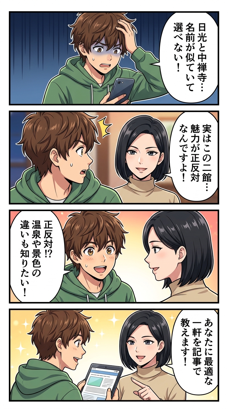 日光金谷ホテル 中禅寺金谷ホテル 違い