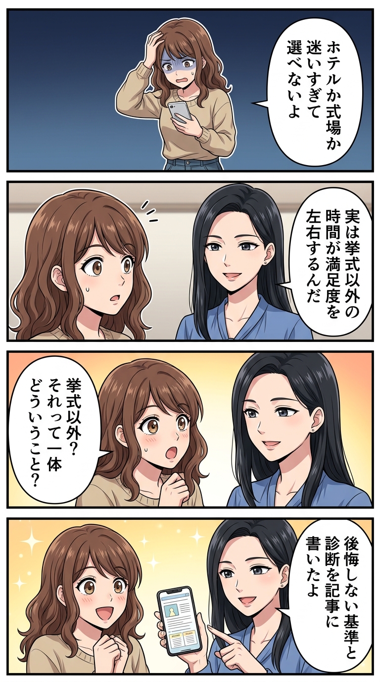 結婚式 ホテル 式場 どっち