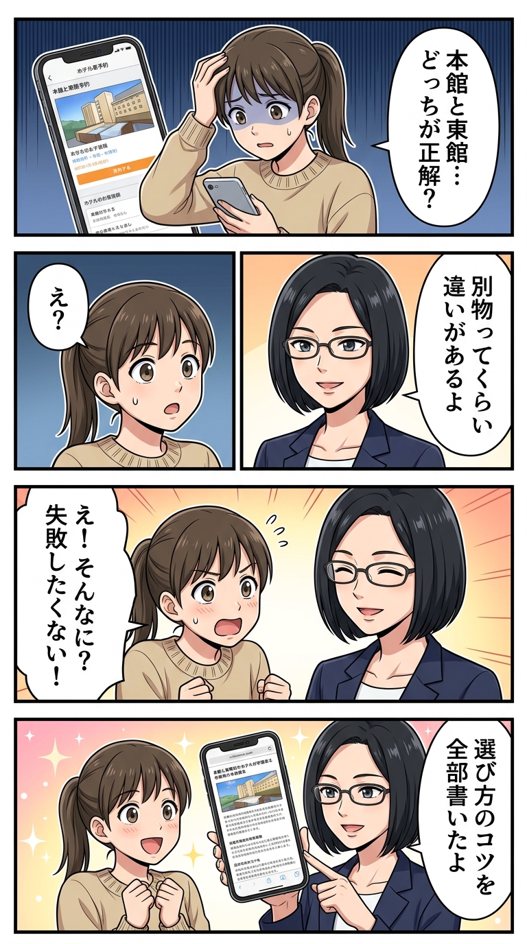 下田 東急 ホテル 本館 東館 違い