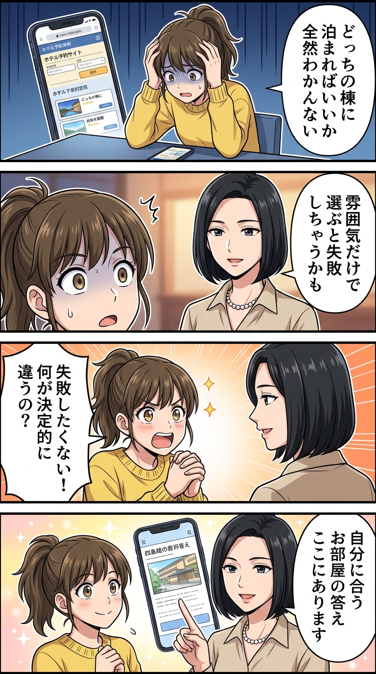 敷島館 本館 違い