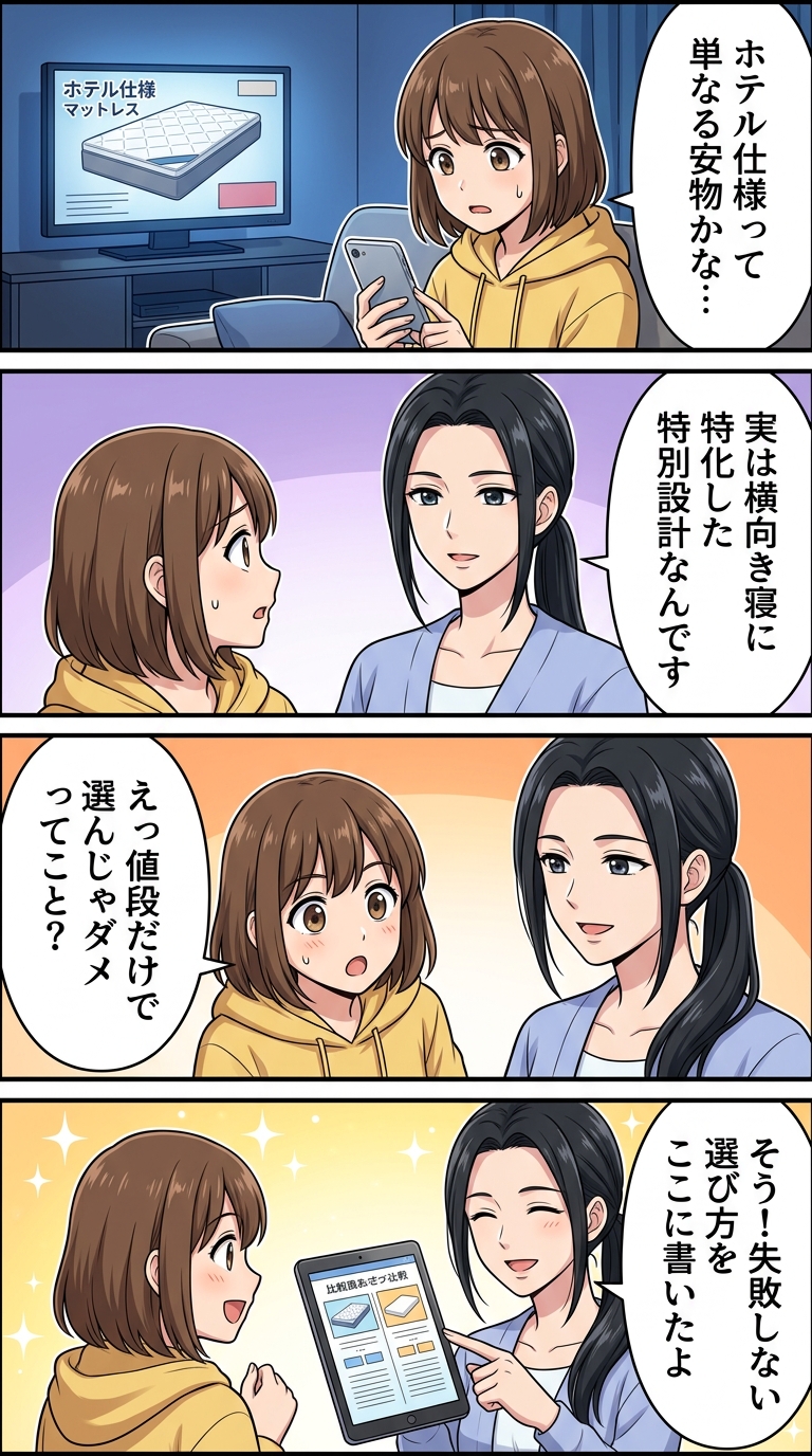 エアウィーヴ ホテル仕様 違い