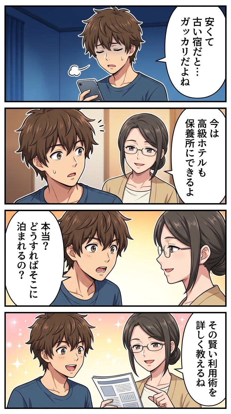 保養所 ホテル 違い