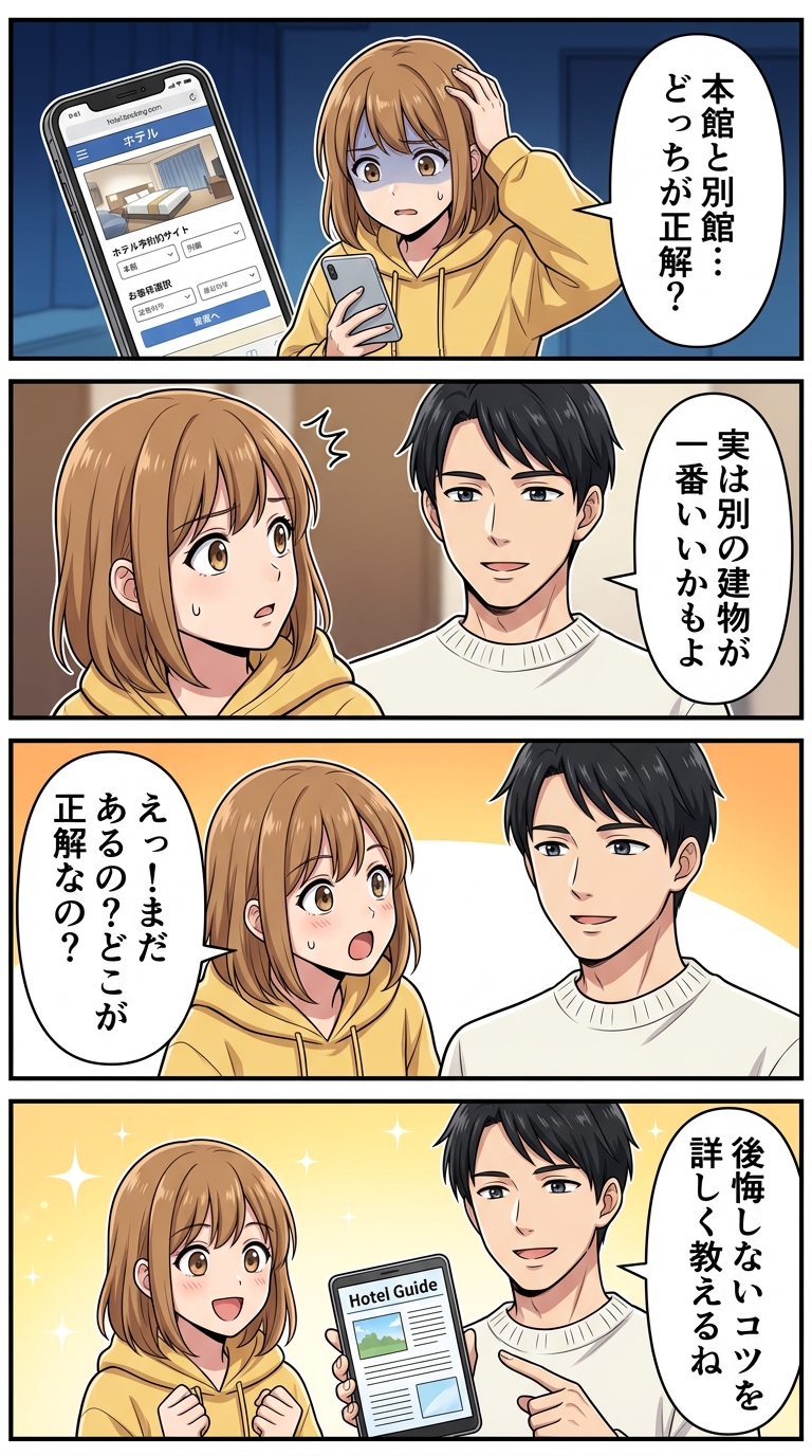 伊東園ホテル 本館 別館 違い