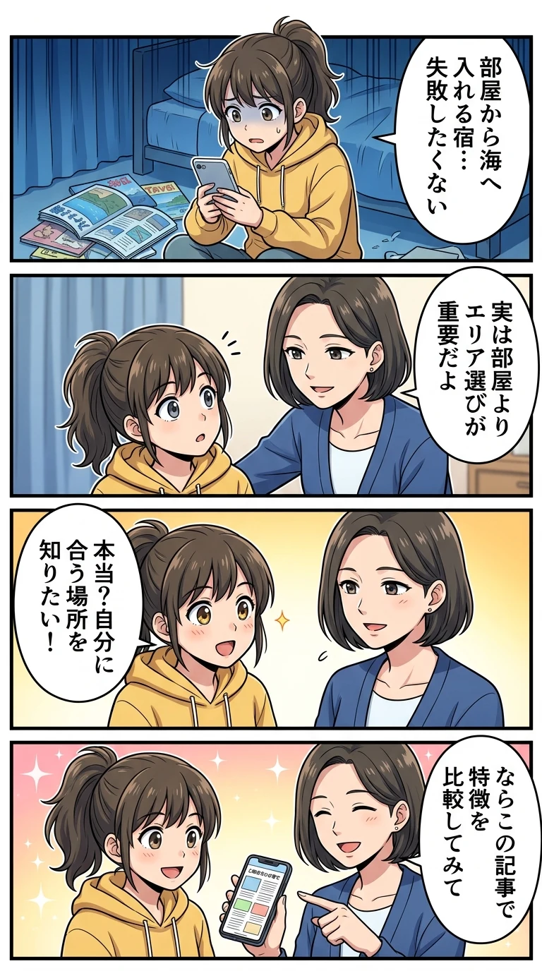部屋から海に入れるホテル 海外