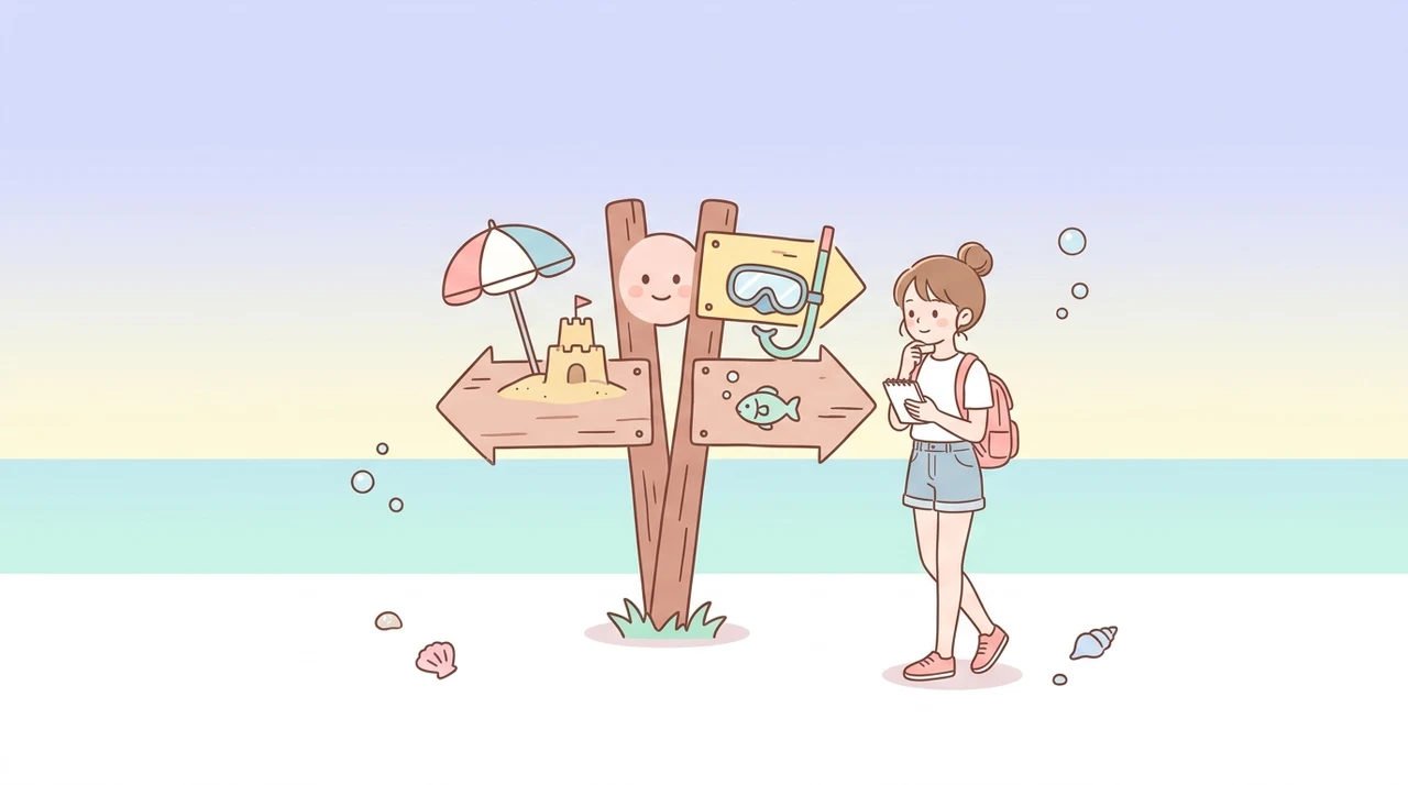 海を満喫するための具体的な比較ポイント