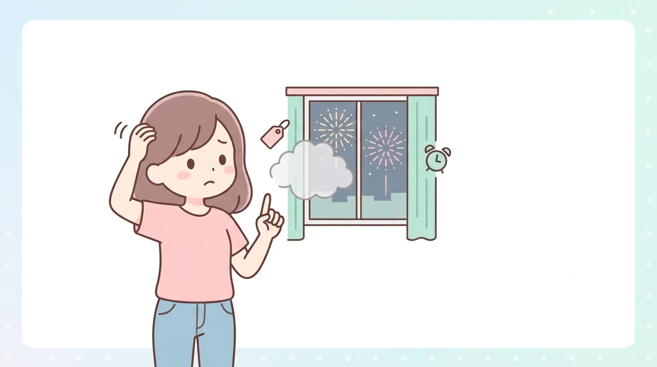 花火が見えるホテルを予約する際のデメリット3つ