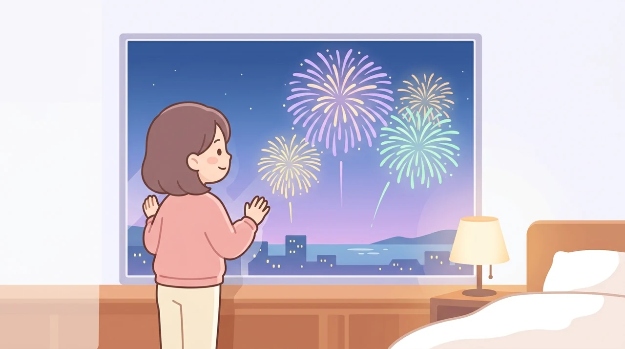 部屋から花火が見えるおすすめホテル8選