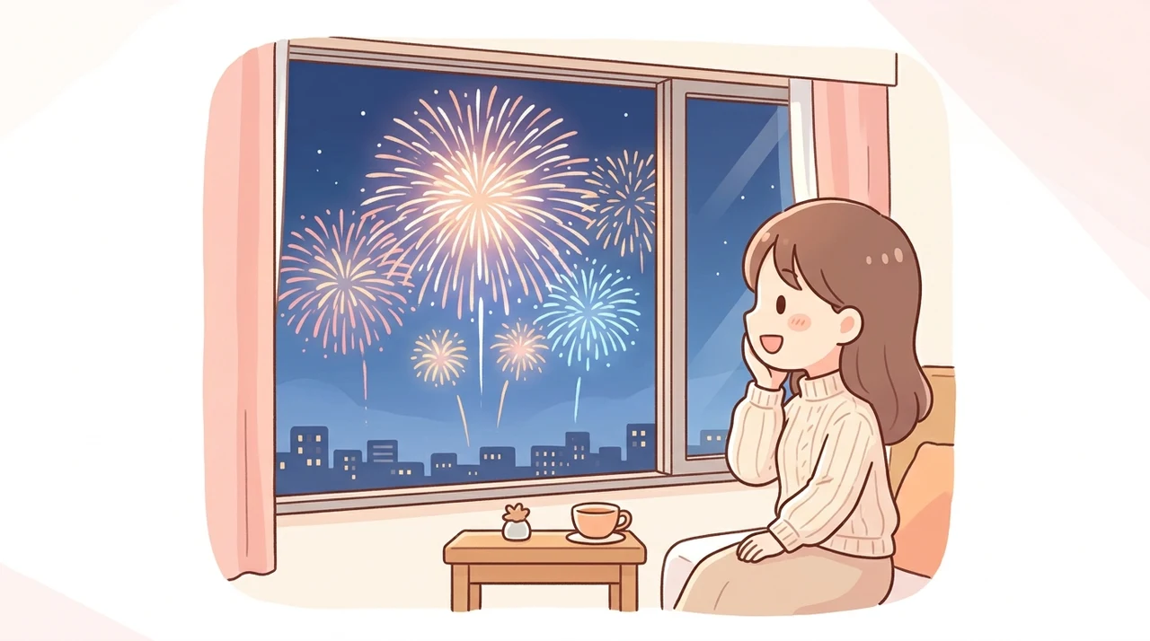 部屋から花火が見えるおすすめホテル5選