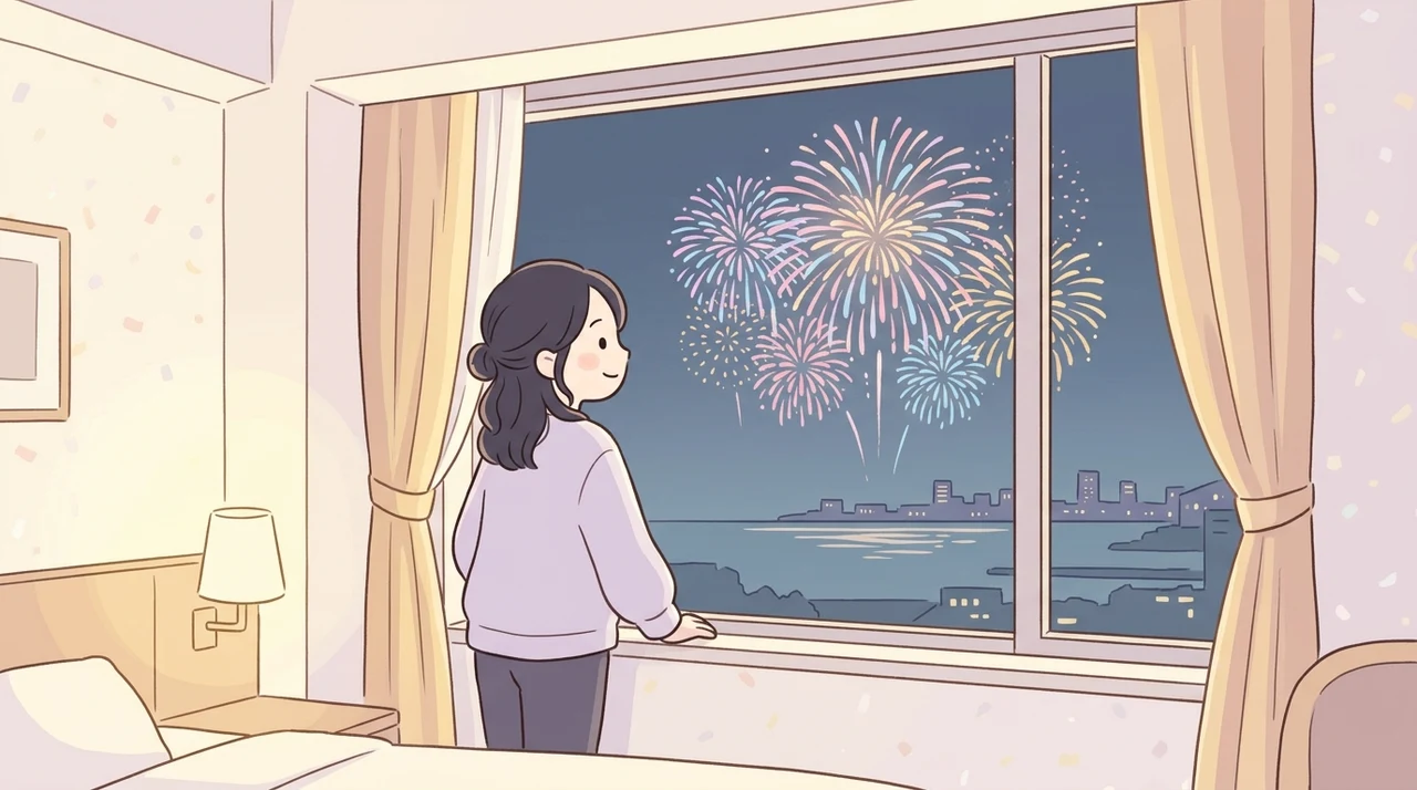 ホテルの部屋から花火を鑑賞する5つのメリット
