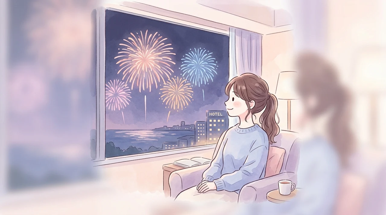 部屋から花火が見えるおすすめホテル5選