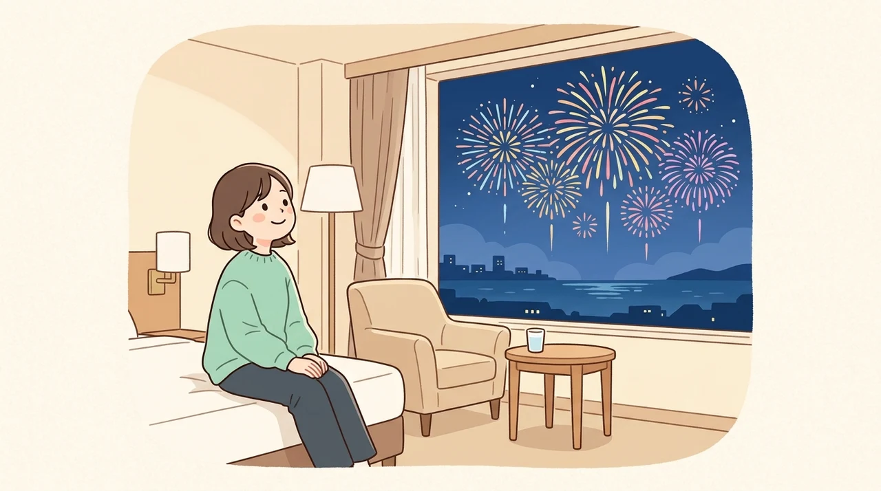 ホテルで花火を観るメリット5つ