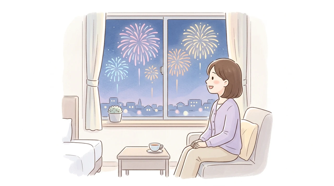 花火が見えるホテルを予約するメリット5つ