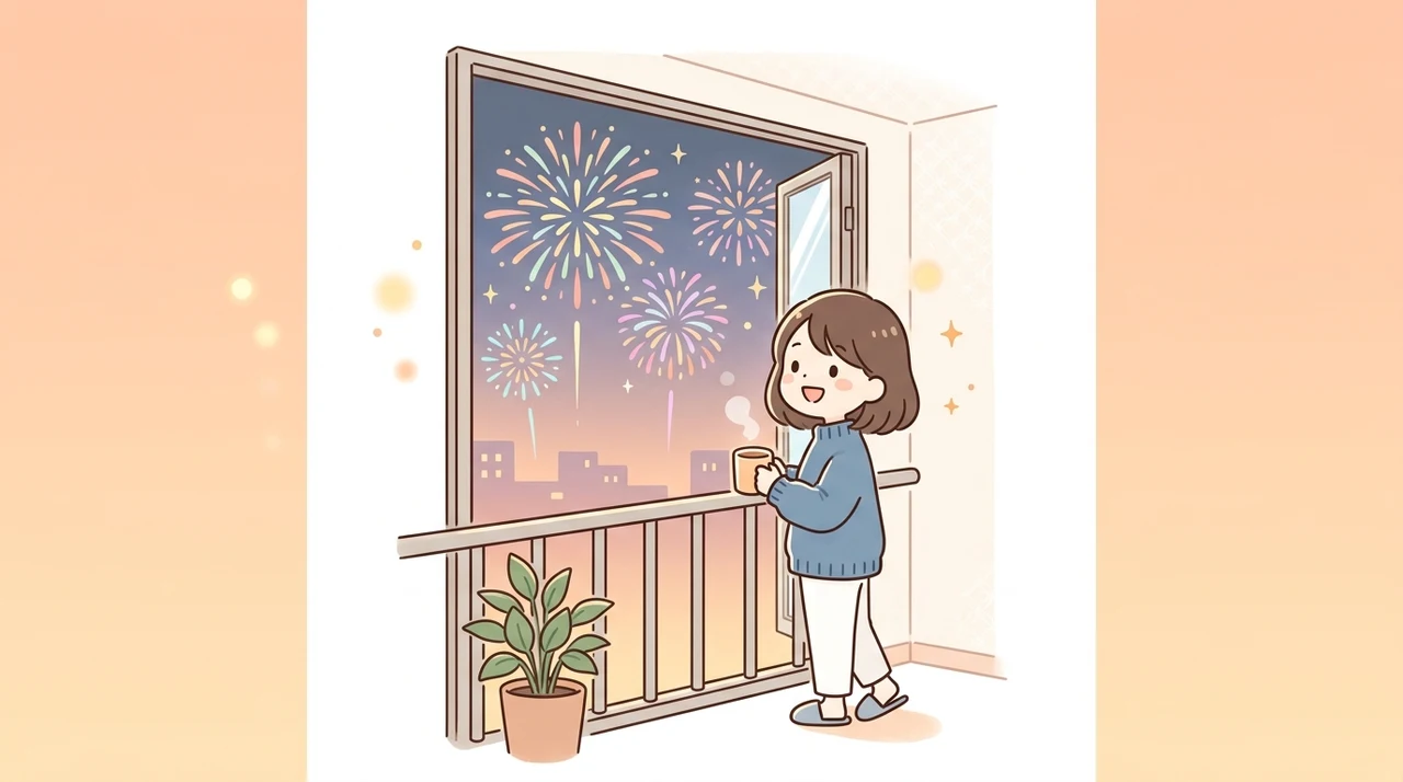 ホテルで花火を鑑賞するメリット5つ