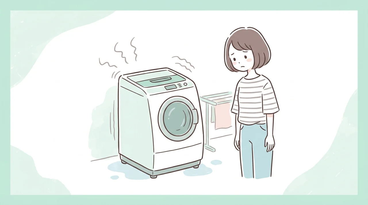 室内洗濯機を利用するデメリット3つ