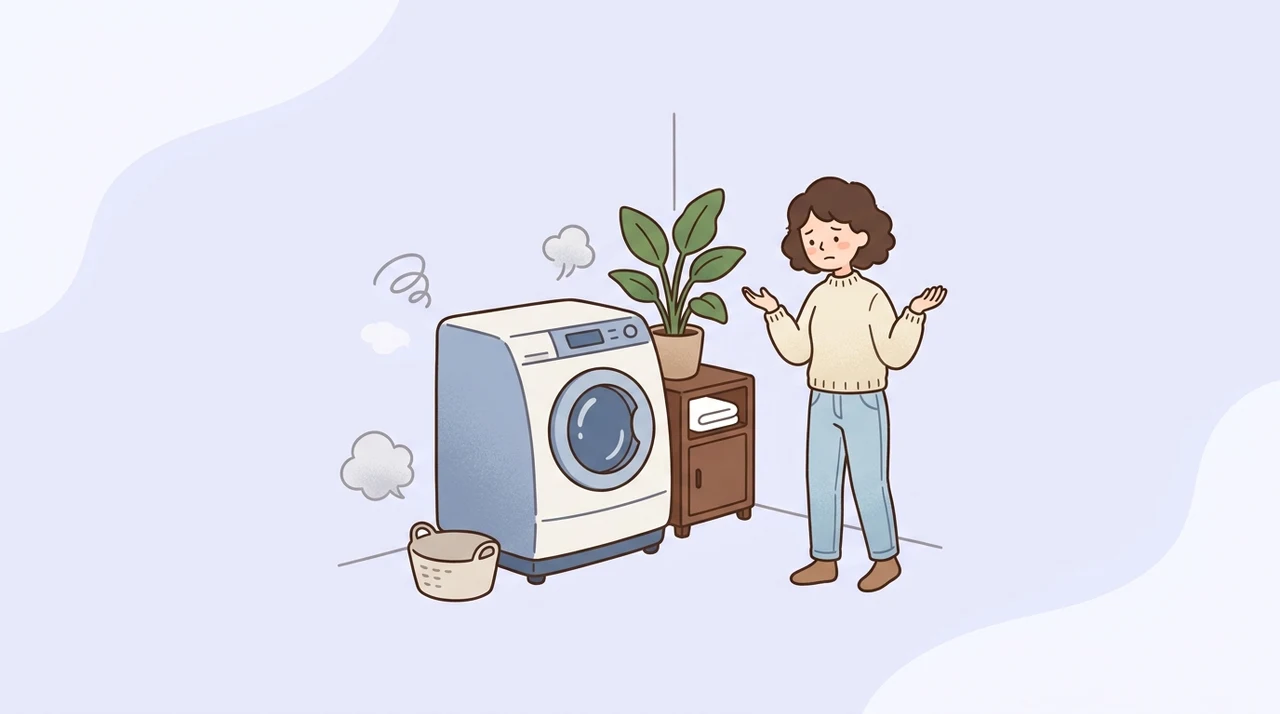 部屋に洗濯機がある客室のデメリット3つ
