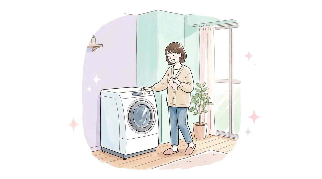 部屋に洗濯機があるメリット5つ