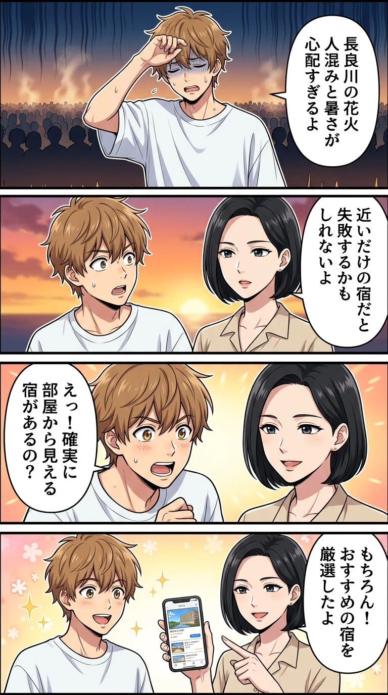 長良川花火 見えるホテル