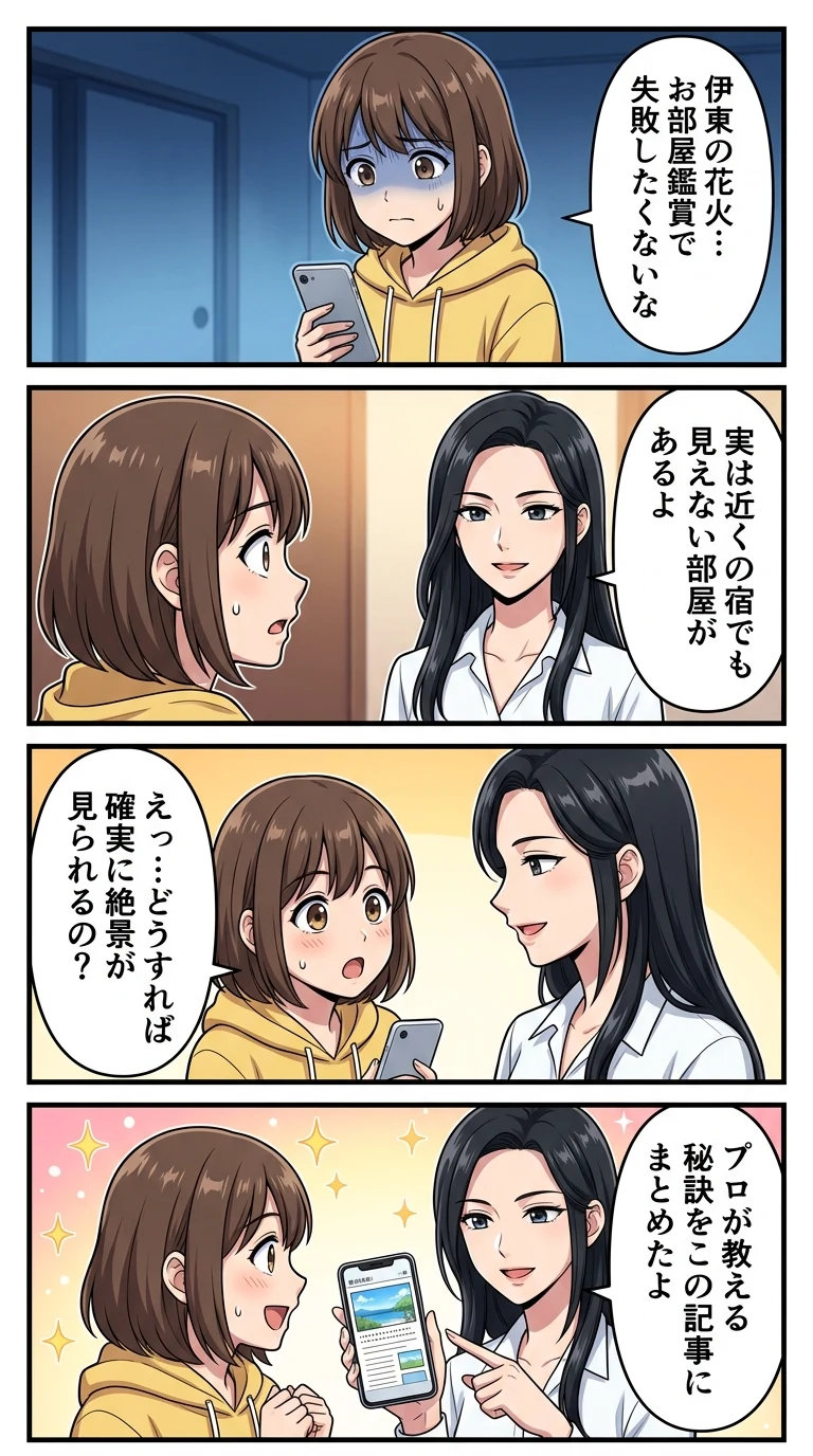 伊東 花火 見える ホテル