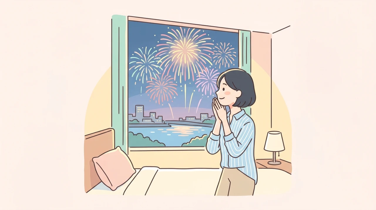 北國花火をホテルで観るメリット5つ
