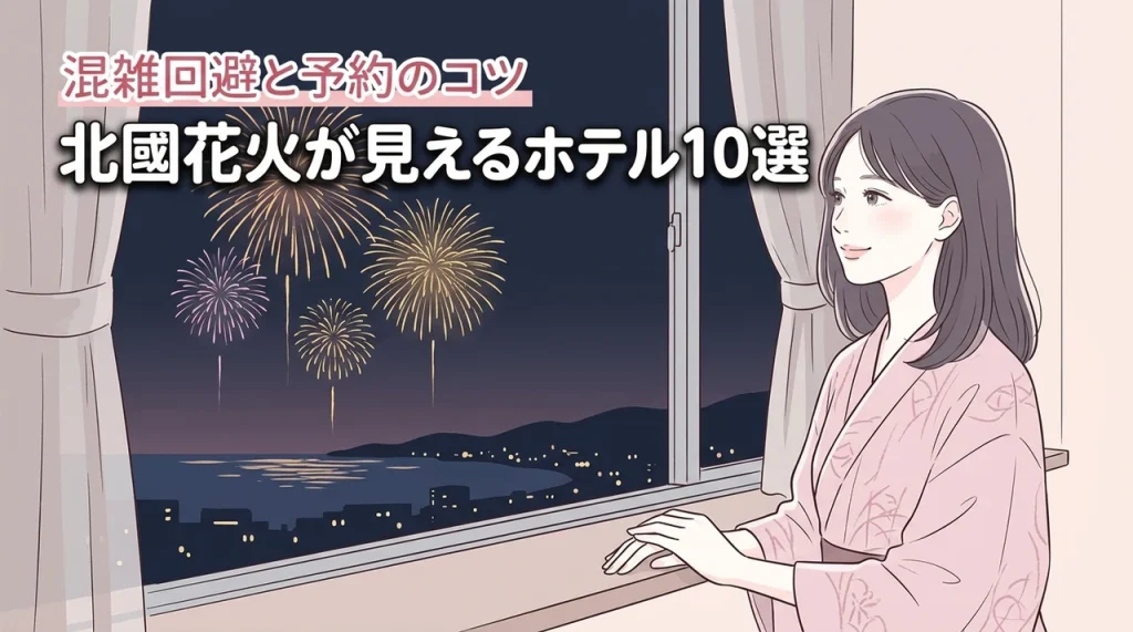 北國花火が見えるホテルおすすめ10選！混雑回避のメリットや予約のコツを紹介