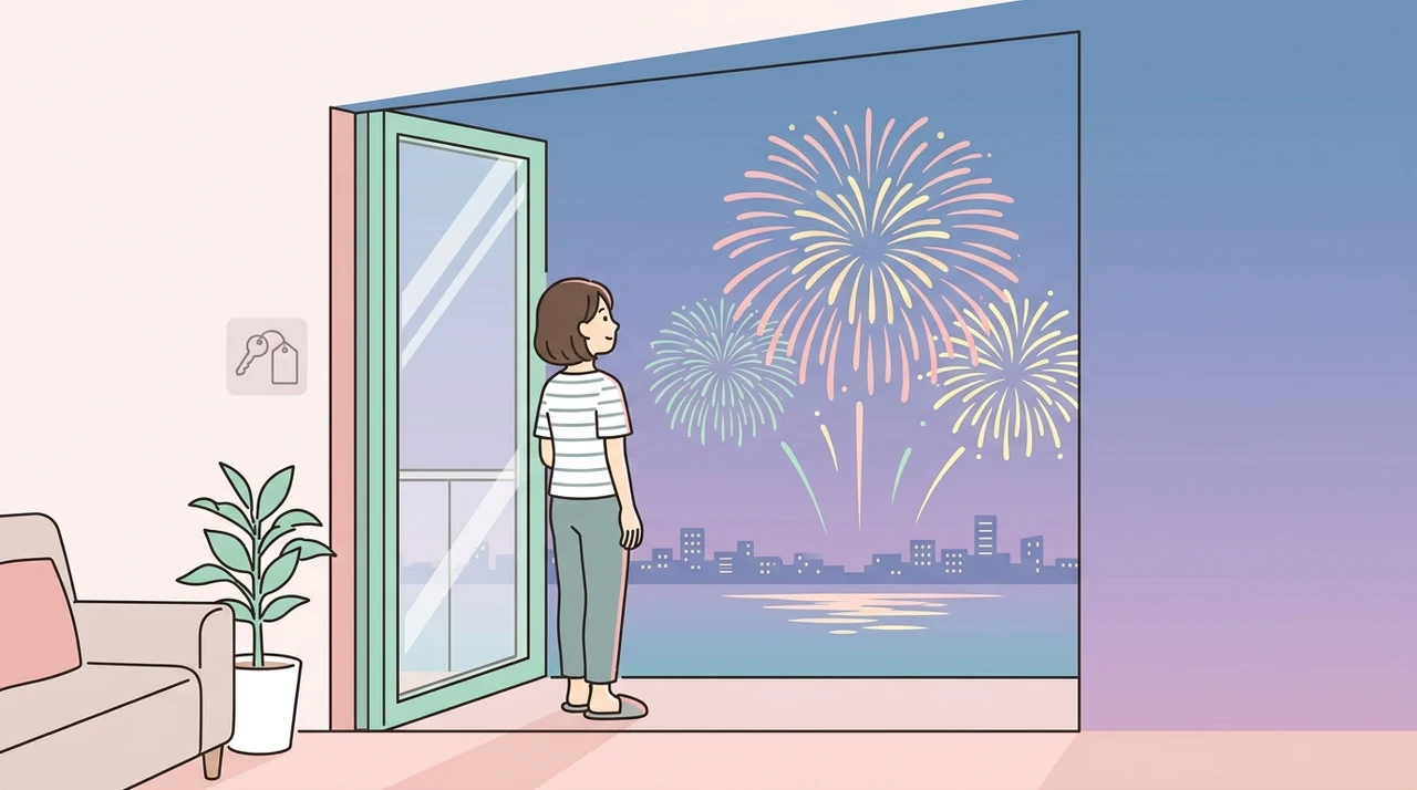 ホテルから芸術花火を鑑賞するメリット5つ