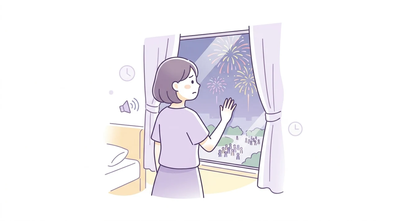 ホテルで芸術花火を楽しむ際のデメリット3つ
